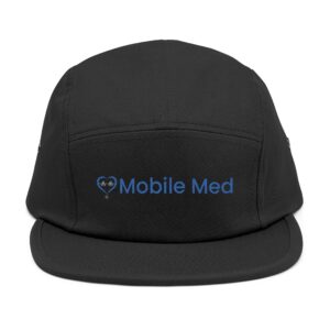 Mobile Med Embroidered 5-Panel Cap – Medical Team Logo Hat